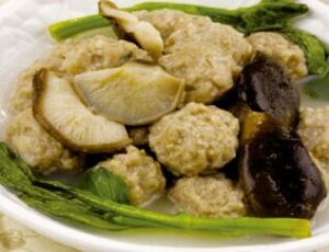 鮮蘑氽小丸 鮮蘑氽小丸