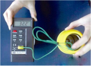 實驗結果：保溫效果差，3小時就降到32.2℃。