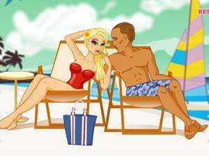 甜蜜情侶沙灘裝 甜蜜情侶沙灘裝