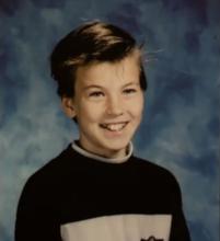 少年時期的克里斯·埃文斯