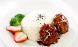 照燒肉餅飯 照燒肉餅飯