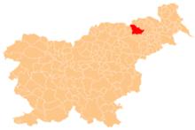馬里博爾在斯洛維尼亞所處的位置