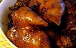 髮菜蚝豉煲豬蹄 髮菜蚝豉煲豬蹄