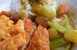 雞排咖喱米飯 雞排咖喱米飯