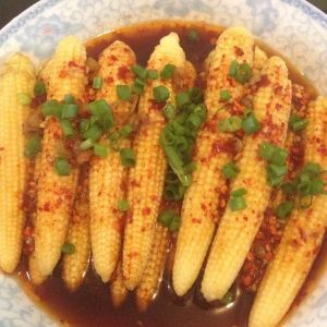 香辣玉米筍 香辣玉米筍