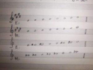 臨時變音記號 臨時變音記號