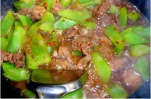 青筍燒牛肉 青筍燒牛肉