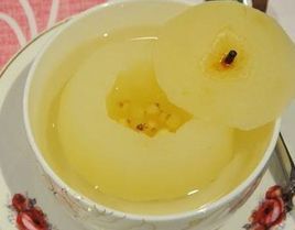 杏仁蒸雪梨 杏仁蒸雪梨