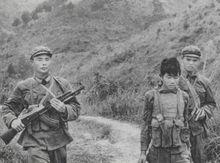 被解放軍俘虜的越軍