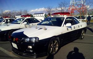 超級跑車日產GTR裝備Patlite產品