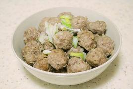 蒸牛肉丸子 蒸牛肉丸子
