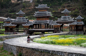 侗寨風雨橋 侗寨風雨橋
