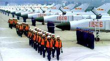 即將參加1999年國慶閱兵的殲-8D