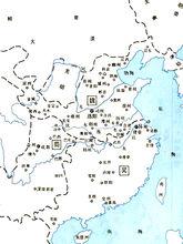 三國時期形勢圖