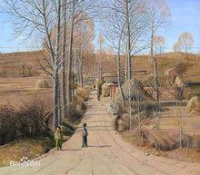 柳玉油畫獲獎作品