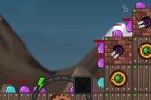 小遊戲《防禦黏黏蟲》