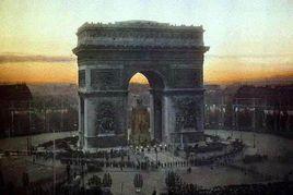 法國巴黎凱旋門建成 法國巴黎凱旋門建成