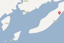 百度地圖淺水灣具體位置和所屬島嶼