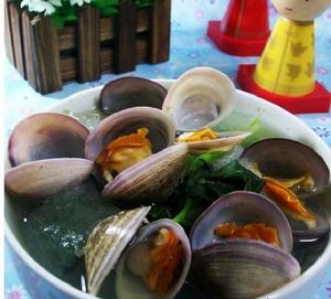 菠菜圓蛤冬瓜湯 菠菜圓蛤冬瓜湯