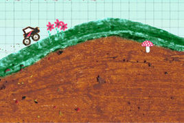 瘋狂的塗鴉小車 瘋狂的塗鴉小車