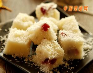 荔枝蔓越莓涼糕