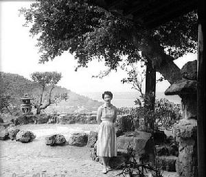 在台灣幽閉時期的趙一荻