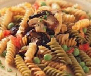 青豆蘑菇螺旋面 青豆蘑菇螺旋面