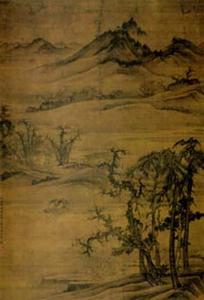 唐棣《松萌聚飲圖軸》