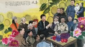 於萬元國畫作品