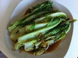 素炒長條生菜 素炒長條生菜