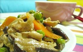 冬菇雞片 冬菇雞片