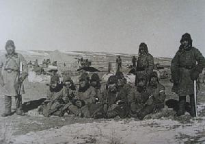 侵華日軍第731部隊隊員進行野外凍傷試驗
