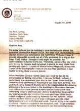 1998年龍夫威博士寫給任復興的信