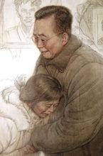 礦難（中國畫局部）作者：張長志