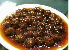 糖醋牛肉丸子 糖醋牛肉丸子