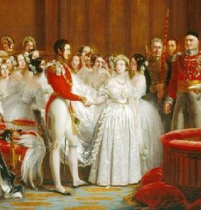 維多利亞女王的婚禮1840.2.10
