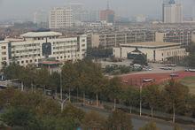 擴建前的校園航拍圖