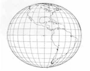 通用極球面投影 通用極球面投影