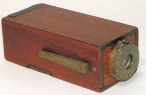 早期木製取景器