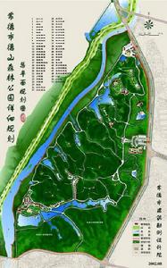 德山森林公園規劃圖