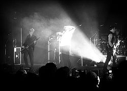 （圖）包翰斯樂團在2006年2月3日的演唱會