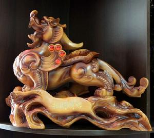 白馬寺御福堂的招財貔貅