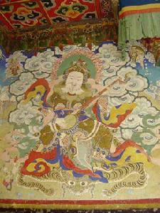 登封少林寺壁畫殿堂壁畫