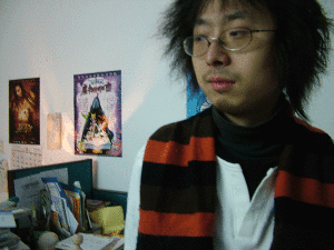 趙鵬：漫畫家的真人像