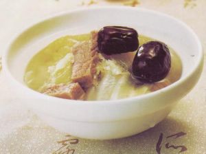 紅棗白菜牛腩湯