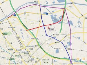 津圍快速路 津圍快速路