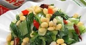 蒜苗拌五香豆 蒜苗拌五香豆