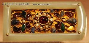 鑲金嵌珠寶玉帶飾 鑲金嵌珠寶玉帶飾