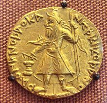 迦膩色伽一世金幣