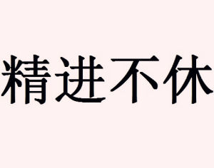 精進不休